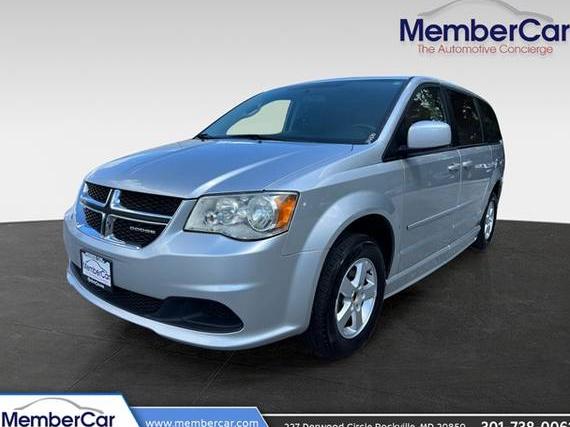 DODGE GRAND CARAVAN 2012 2C4RDGCG5CR160737 image